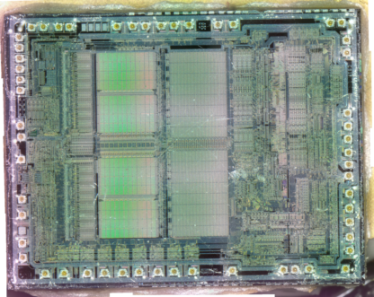 IC Decap: Motorola MC68HC11E9 8-Bit Microcontroller – Experimental ...